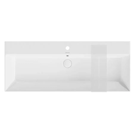 Раковина Kerama Marazzi GRANDE ГРАНДЕ GR.wb.120 мебельная\подвесная 120, белая глянцевая, одно отверстие под смеситель