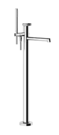 Gessi Anello смеситель для ванны напольный, внешняя часть, цвет хром
