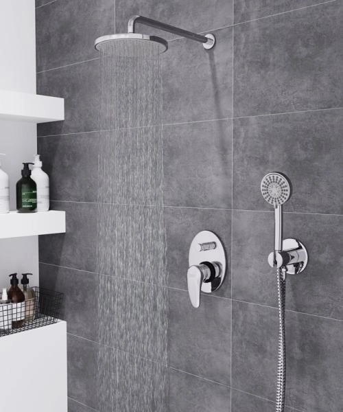 Душевая система скрытого монтажа ESKO Set_6in1 хром