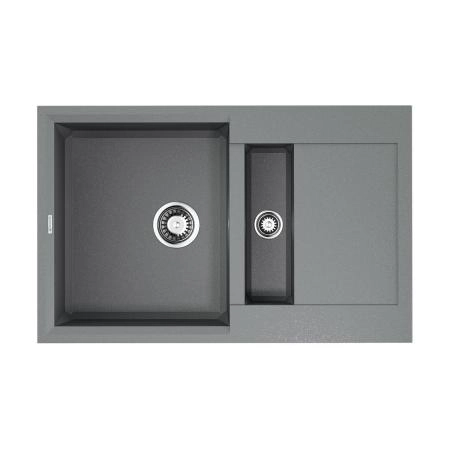 Кухонная мойка Omoikiri Sakaime 78-2-GR Tetogranit/leningrad grey 4993559