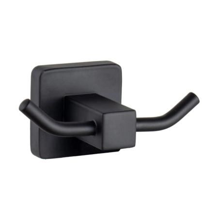 Крючок для ванной комнаты двойной Maretti Umbria Black UMB53299, черный