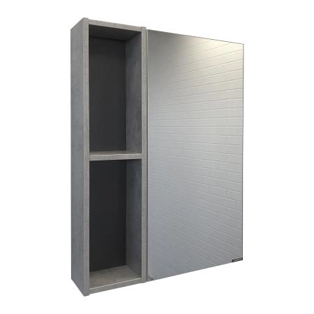 Зеркало-шкаф Comforty Франкфурт-60 00-00004331 бетон светлый