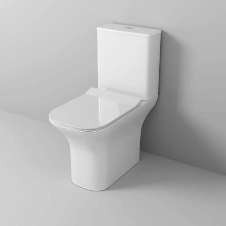 Унитаз Grossman GR-4464S Classic (640*340*790) напольный Безободковый с тонкой крышкой
