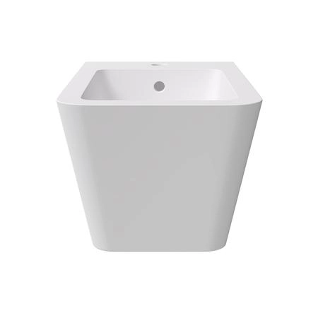Alice Hide Square Биде подвесное 55х35см., с набором для крепления, цвет: белый матовый