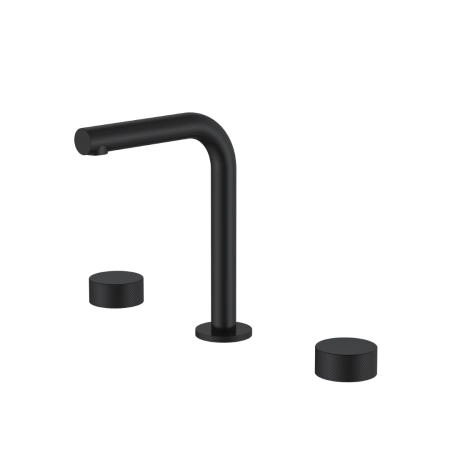 Смеситель на столешницу Boheme STICK SPIRALE на 3 отв. BLACK 152-B.4