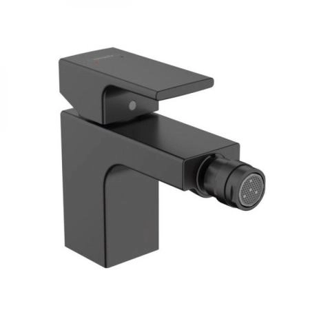 Hansgrohe 71211670 Vernis Shape Смеситель для биде, со сливным гарнитуром, матовый черный