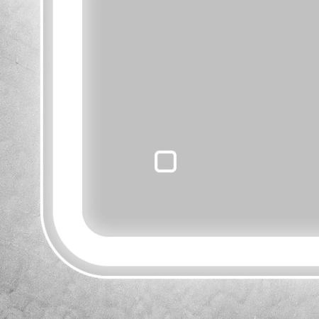 Зеркало Belbagno SPC-MAR-600-800-LED-BTN Led подсветка вкл/выкл 600x30x800