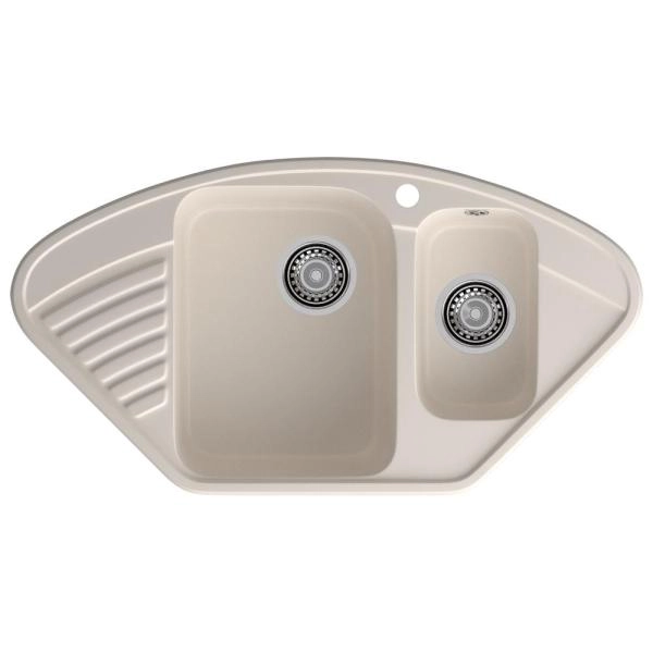 Кухонная мойка GranFest QUARZ 14, белый