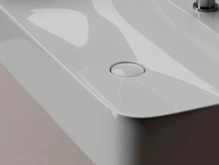 Умывальник AURA с 1 отверстием для смесителя, без перелива 800x470x135мм
