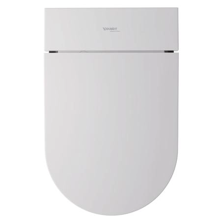Duravit Starck f Pro Compact Комплект унитаз-биде, Сиденье для унитаза-биде SensoWash #612001012000310 и унитаз Duravit Rimless #2510092000, цвет: белый