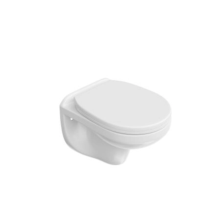 Унитаз Kerama Marazzi PRO ПРО KPRO.wc.02 подвесной безободковый с сиденьем, белый глянцевый