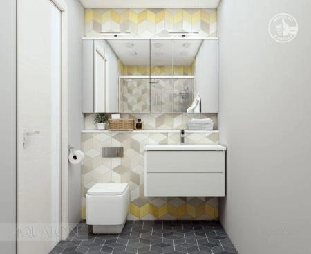 Зеркальный шкаф Aquaton Брук 100 белый 1A200702BC010