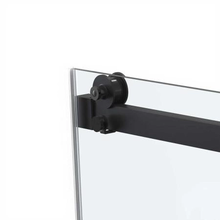 Душевая дверь Vincea Como Soft VDS-1CS110CLB, 1100, черный, стекло прозрачное
