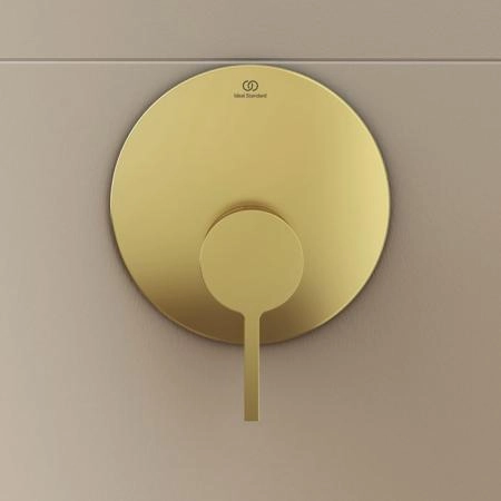 Ideal Standard Joy Смеситель для душа, встраиваемый, цвет: PVD Brushed Gold (Шлифованное Золото)