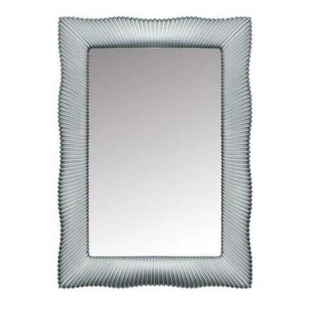 Зеркало Boheme прямоугольное 80х120 522, серебро с подсветкой