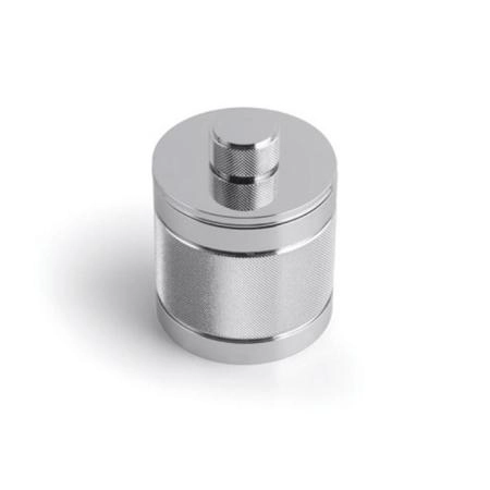 Bertocci Officina 01 Контейнер с крышкой, h110 см, d90 см, настольный, цвет: хром