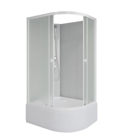 Душевая кабина Niagara Promo P110/80/40L/MT/BK (1100х800х1950)