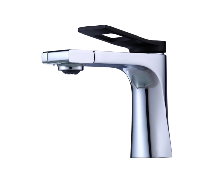 Смеситель для раковин Bronze de Luxe Element (EL02XCB) хром | черный