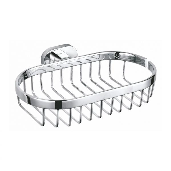 Мыльница с держателем WONZON & WOGHAND FIRST, Хром (WW-8424)