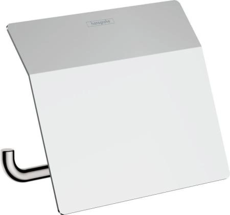 Hansgrohe AddStoris 41753000 Держатель туалетной бумаги с крышкой, хром