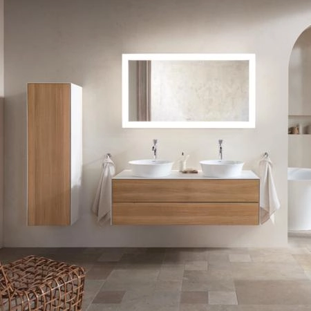 Duravit White Tulip Раковина накладная Ø50см, без перелива, без отв., цвет: белый