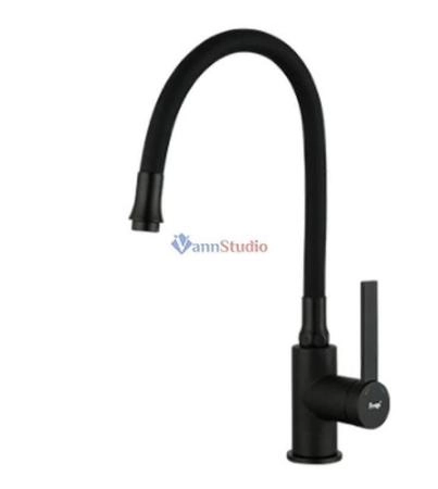 Смеситель для кухни Frap F4067-6 черный