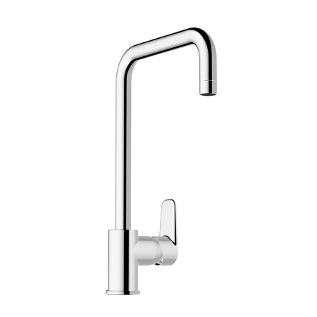 Смеситель VitrA Flow Soft  A43426EXP с поворотным изливом однорычажный хром латунь