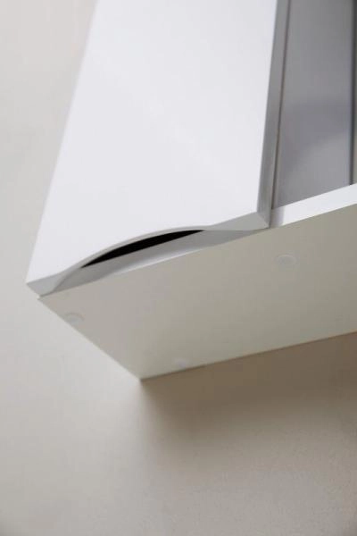 Шкаф Belbagno MARINO Bianco Lucido зеркальный подвесной с подсветкой MARINO-SPC-1000/750-2A-BL-P