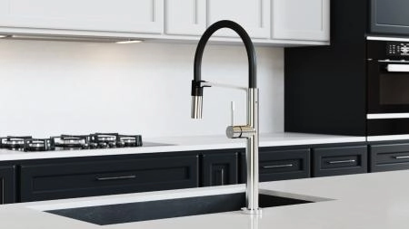 Смеситель для кухни Boheme UNO CHROME 114-CR