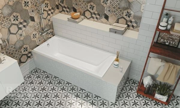 Ванна Roca Elba 170х75 прямоугольная белая акриловая 248507000