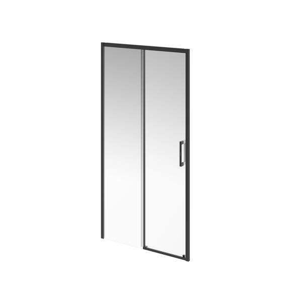 Душевая дверь Kerama Marazzi VETRO ВЕТРО VE.100.SD.BLK.M раздвижные, 100х195, матовый черный