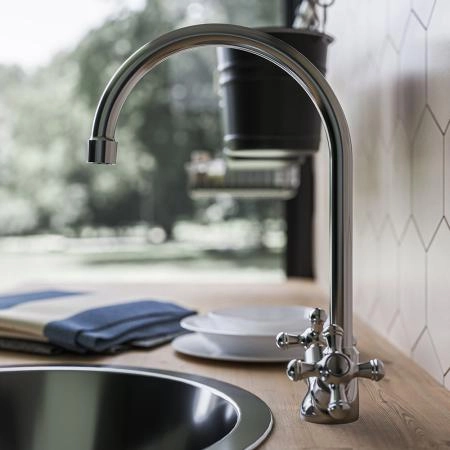 Смеситель для кухни RedBlu by Damixa Retro 230000000 хром