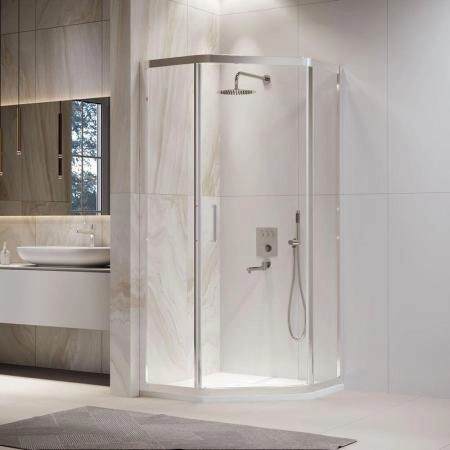 Душевой уголок RGW PA-86 Passage 100x100 Хром прозрачное