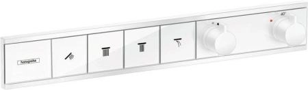 Hansgrohe 15382700 RainSelect Термостат для 4х потребителей, матовый белый