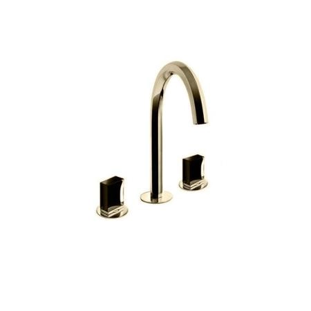 Fantini Venezia Смеситель для раковины, 3 отв., излив: 175 мм, цвет: Matt British Gold PVD