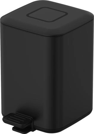 Ведро Boheme квадратное черное 10948-B