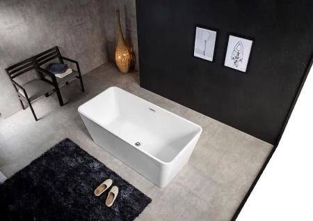 Ванна акриловая Azario Lincoln 160x80 свободностоящая LIN16080