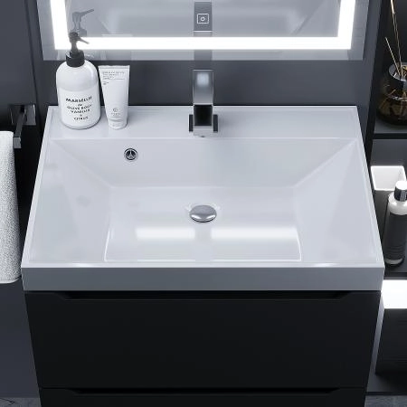 Раковина Uperwood Classic 60 см, прямоугольная