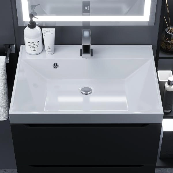 Раковина Uperwood Classic 60 см, прямоугольная