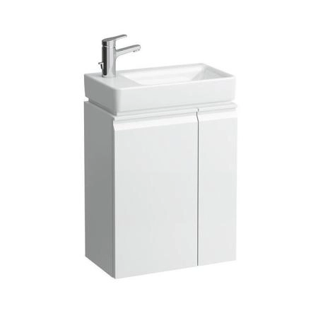 Laufen Pro База с раковиной, 47х27,5х60,5 см., подвесная  sx, полки справа, 1 дверка, цвет: белый глянцевый