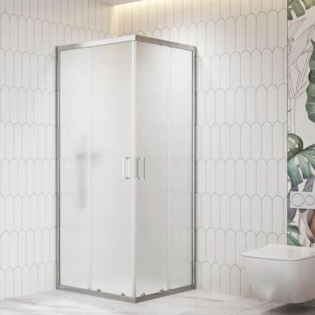 Душевой уголок RGW Classic CL-36 90x90 Черный матовый шиншилла