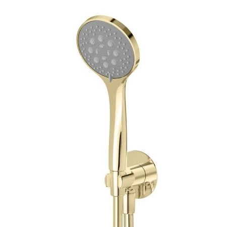 Newform Shower Ручная лейка D 10см., цвет: PVD Br. Pale Gold