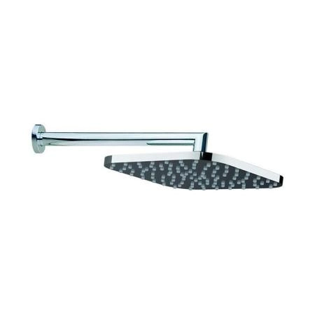 CISAL Shower Верхний душ 200х200 мм с настенным держателем L290 мм, цвет: хром
