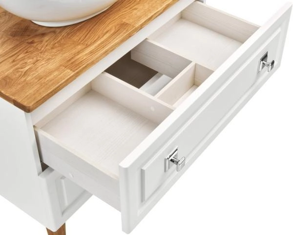 Тумба под раковину ASB-Woodline Каталина 80 "White"