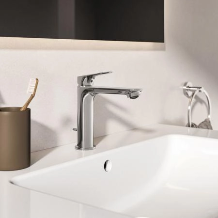 Ideal Standard Ceralife O Смеситель для раковины H12см., на 1 отв., с донным клапаном, цвет: хром