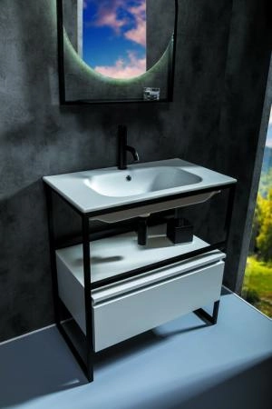 Ящик под консоль Boheme LOFT 80 белый, 1 Полка Boheme 894-080-W