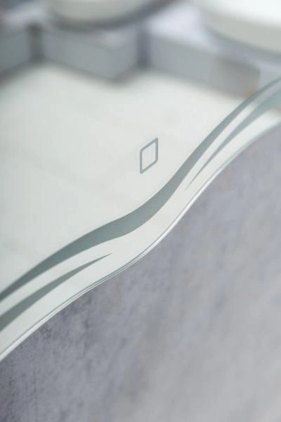 Зеркало Belbagno SPC-OND-600-800-LED-TCH с свет/сенсор выкл. 600x30x800