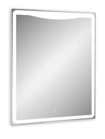 Зеркало Континент Amaze LED подсветка 6000К; сенсор димир 800х900 с подсветкой ЗЛП643