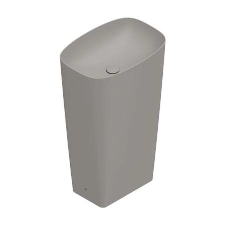 Catalano Green Раковина 55x38h85см, свободностоящая, без отв., слив в пол, цвет: Tortora Satinato