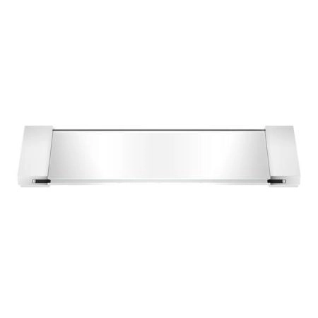 Decor Walther Classic Tab 34 Лоток универсальный 34x12см, прозрачное стекло, настольный, цвет: хром